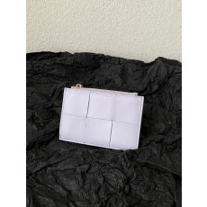 보테가베네타 Bottega Veneta 지퍼 카드 케이스 651393 보라색