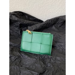 보테가베네타 Bottega Veneta 지퍼 카드 케이스 651393 그린
