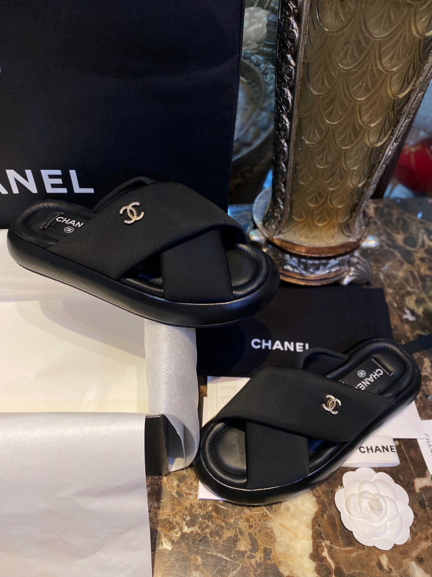샤넬 CHANEL 슬리퍼