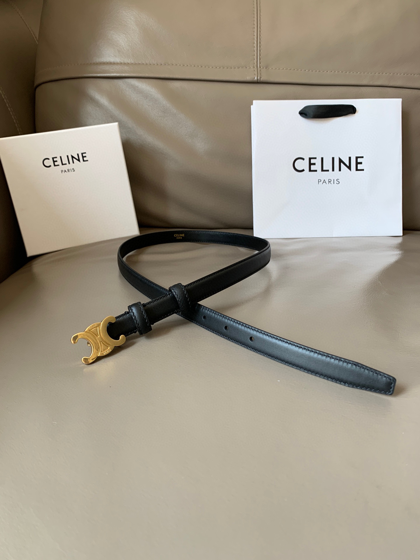 셀린느 CELINE 벨트 18mm