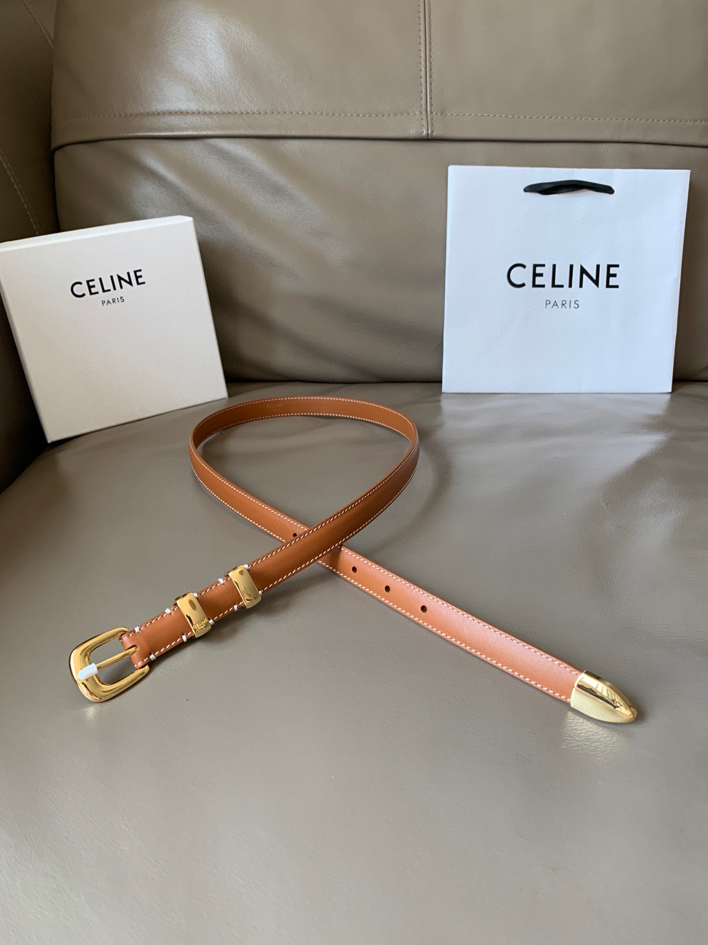 셀린느 CELINE 벨트 18mm