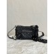 발렌시아가 Balenciaga LE CAGOLE MEN XS 플랩 백 에 대한 남성 에 블랙 719082