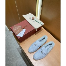 로로피아나 Loro Piana Summer Charms Walk 모카신 스웨이드 소재