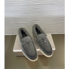 로로피아나 Loro Piana Summer Charms Walk 모카신 스웨이드 소재