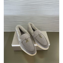 로로피아나 Loro Piana Summer Charms Walk 모카신 스웨이드 소재