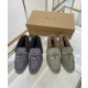 로로피아나 Loro Piana Summer Charms Walk 모카신  스웨이드 소재