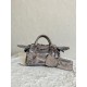 발렌시아가 Balenciaga 700940 핸드백 에 대한 여성 에 다크 그레이 26cm