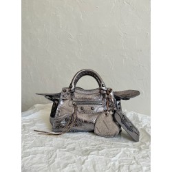 발렌시아가 Balenciaga 700940 핸드백 에 대한 여성 에 다크 그레이 26cm
