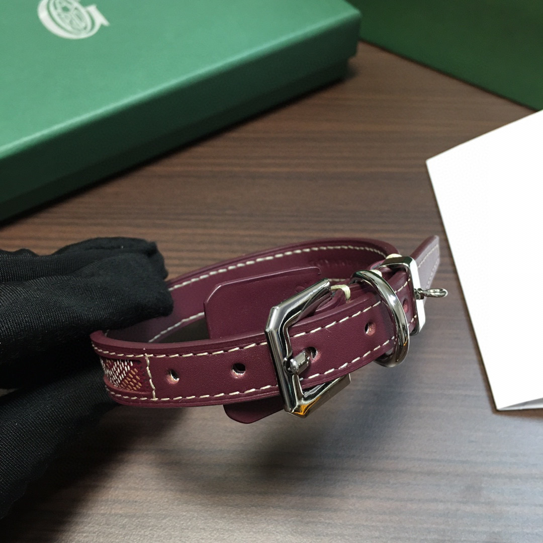 고야드 Goyard 애완견 스트렙 26cm