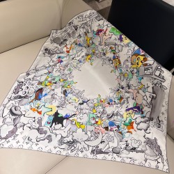 루이비통 Louis Vuitton 머플러 90 x 90cm