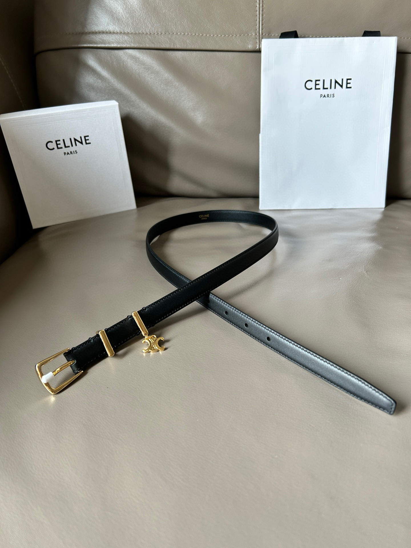 셀린느 CELINE 벨트 18mm