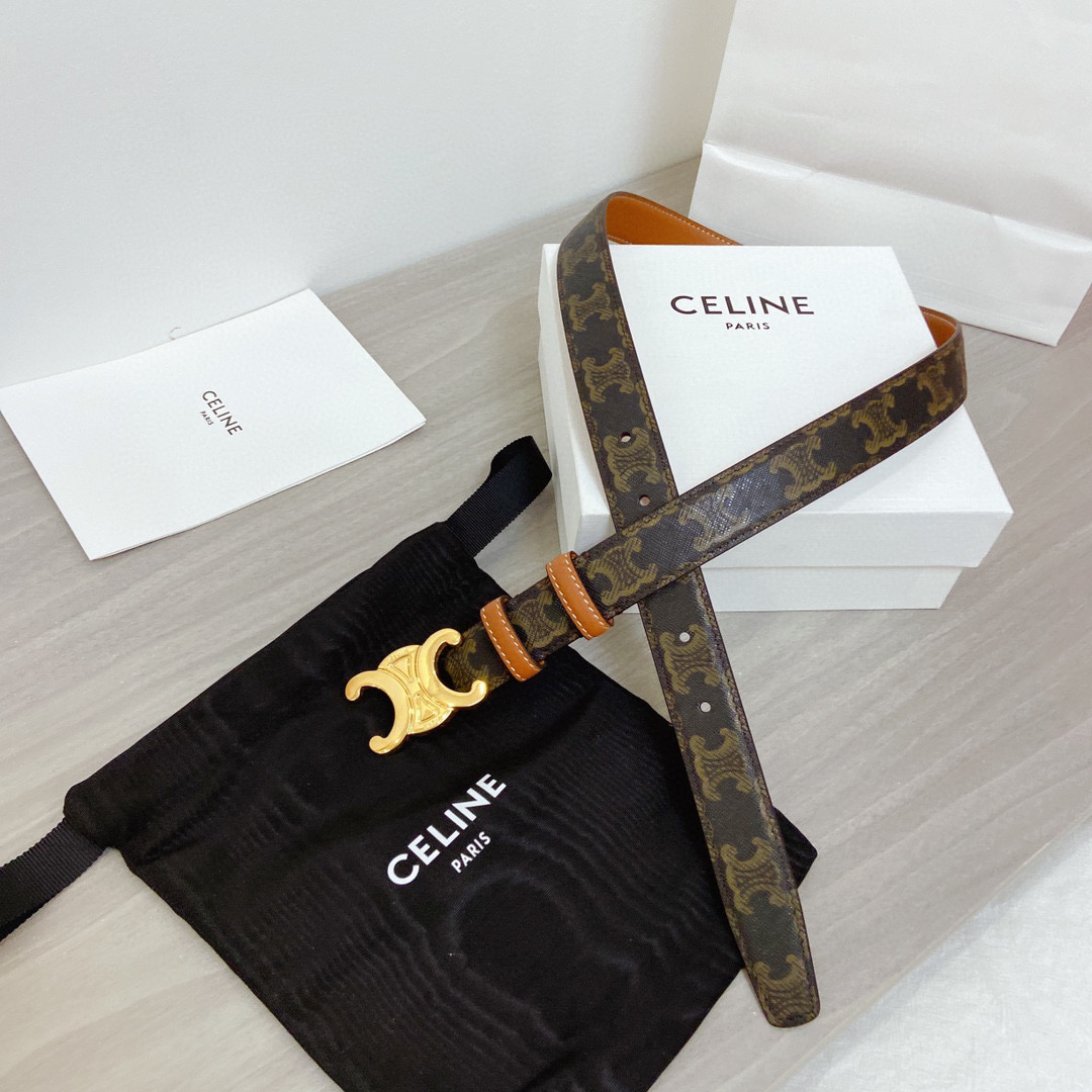 셀린느 CELINE 벨트 25mm
