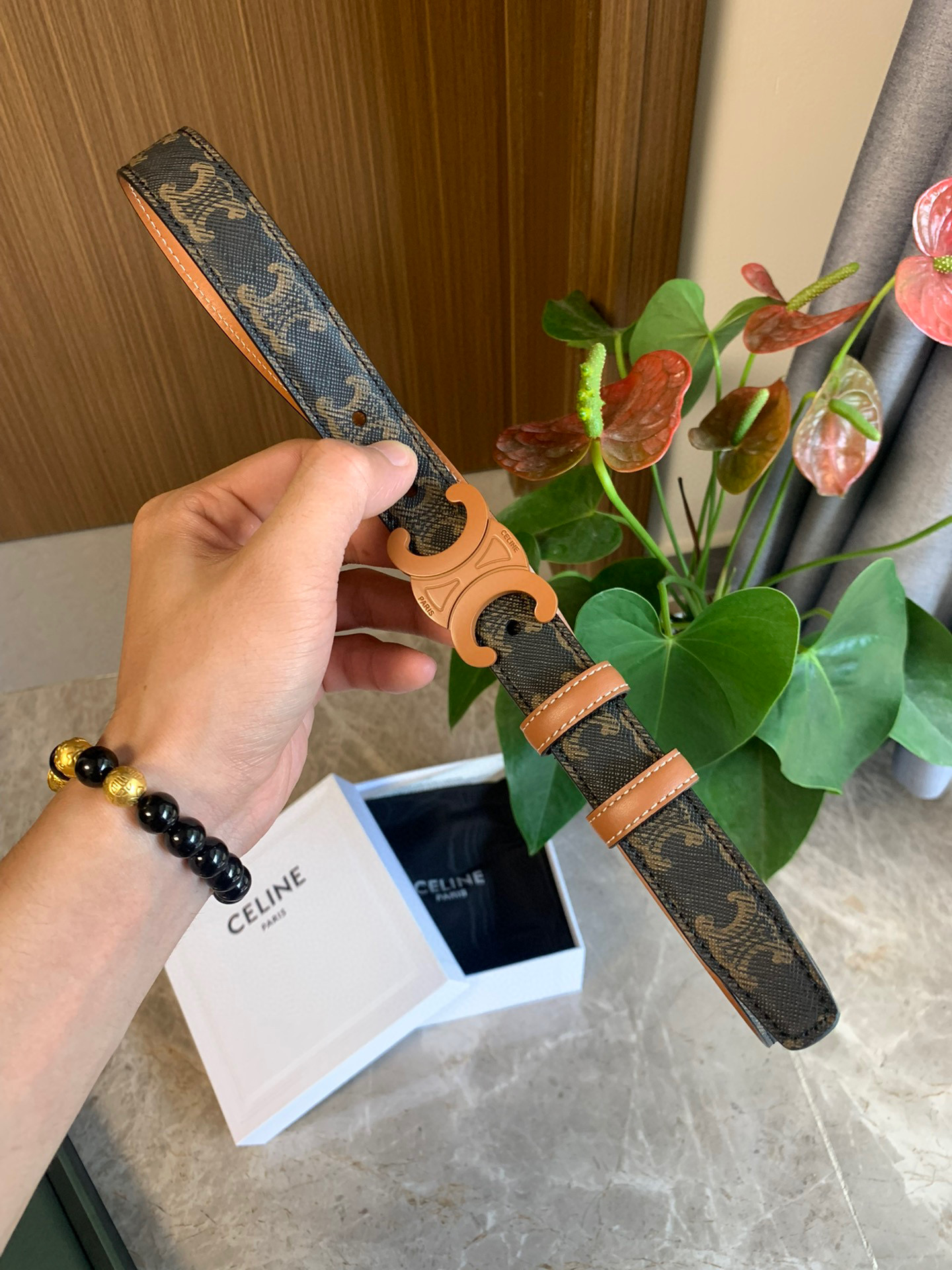 셀린느 CELINE 벨트 25mm