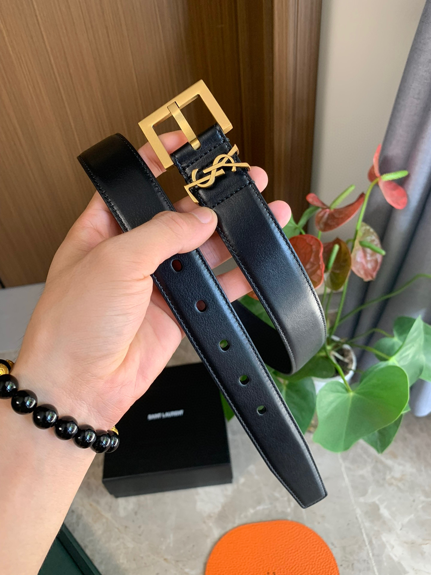 생로랑 Saint Laurent 벨트 30mm