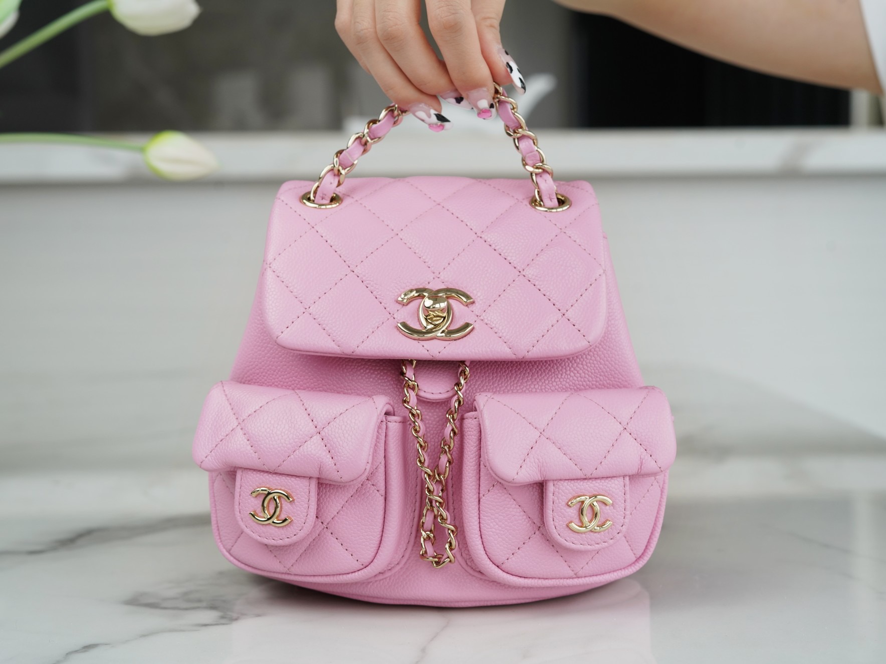 샤넬 CHANEL MINI  백팩  16.5CM