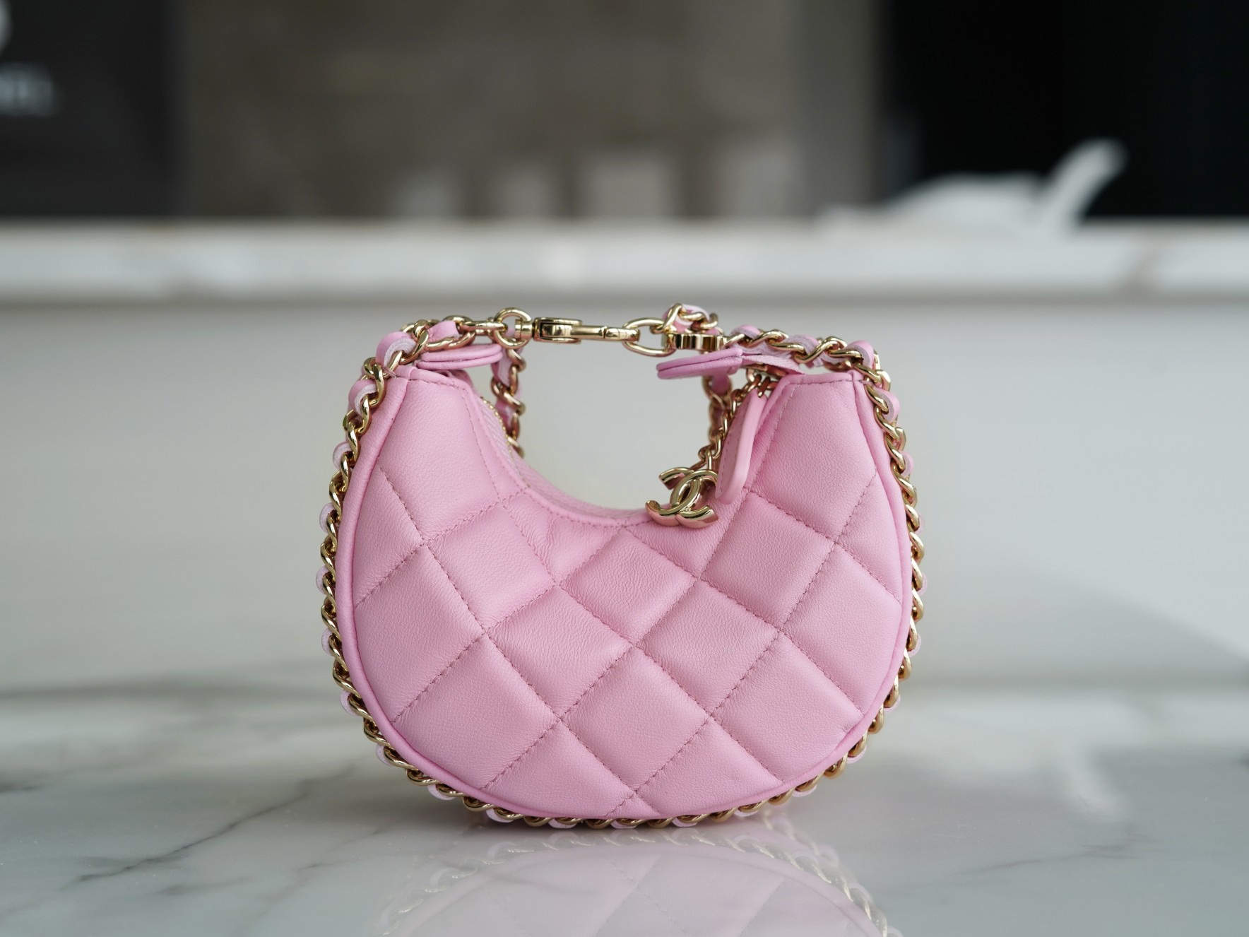 샤넬 CHANEL  스몰 호보 백 10.5CM