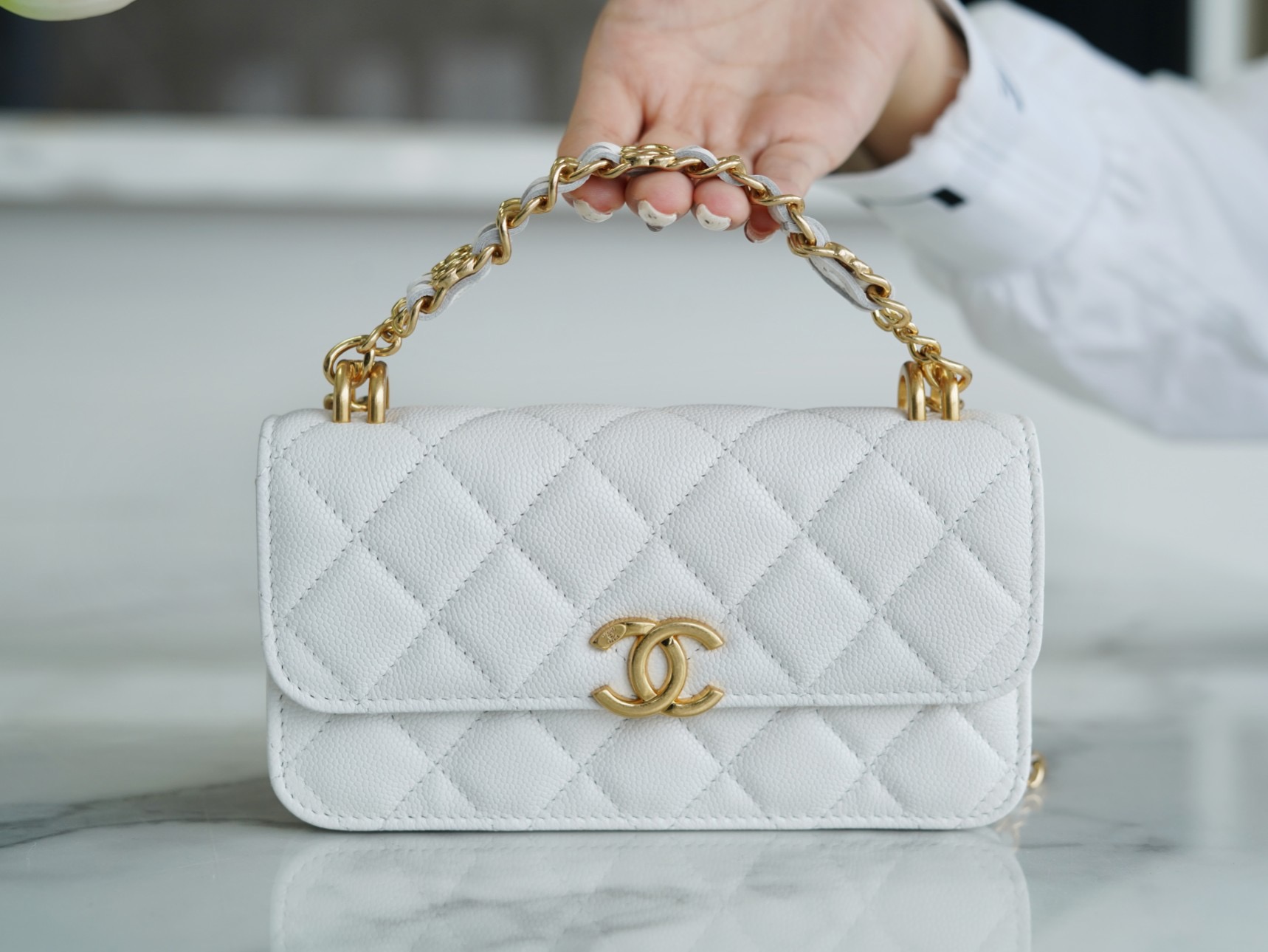 샤넬 CHANEL 미니 플랩 백 17CM