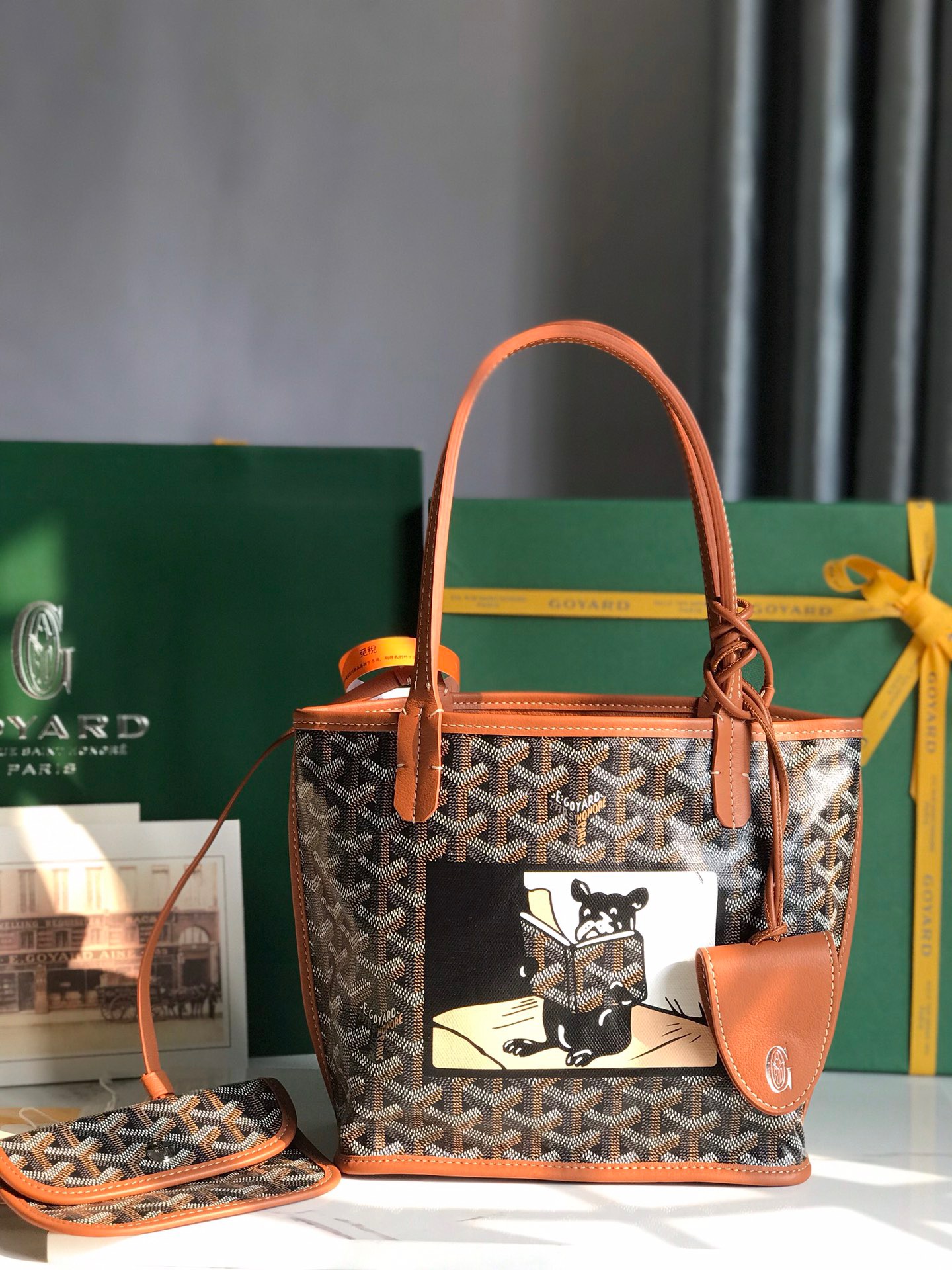 고야드 Goyard Anjou MINI 토트 백