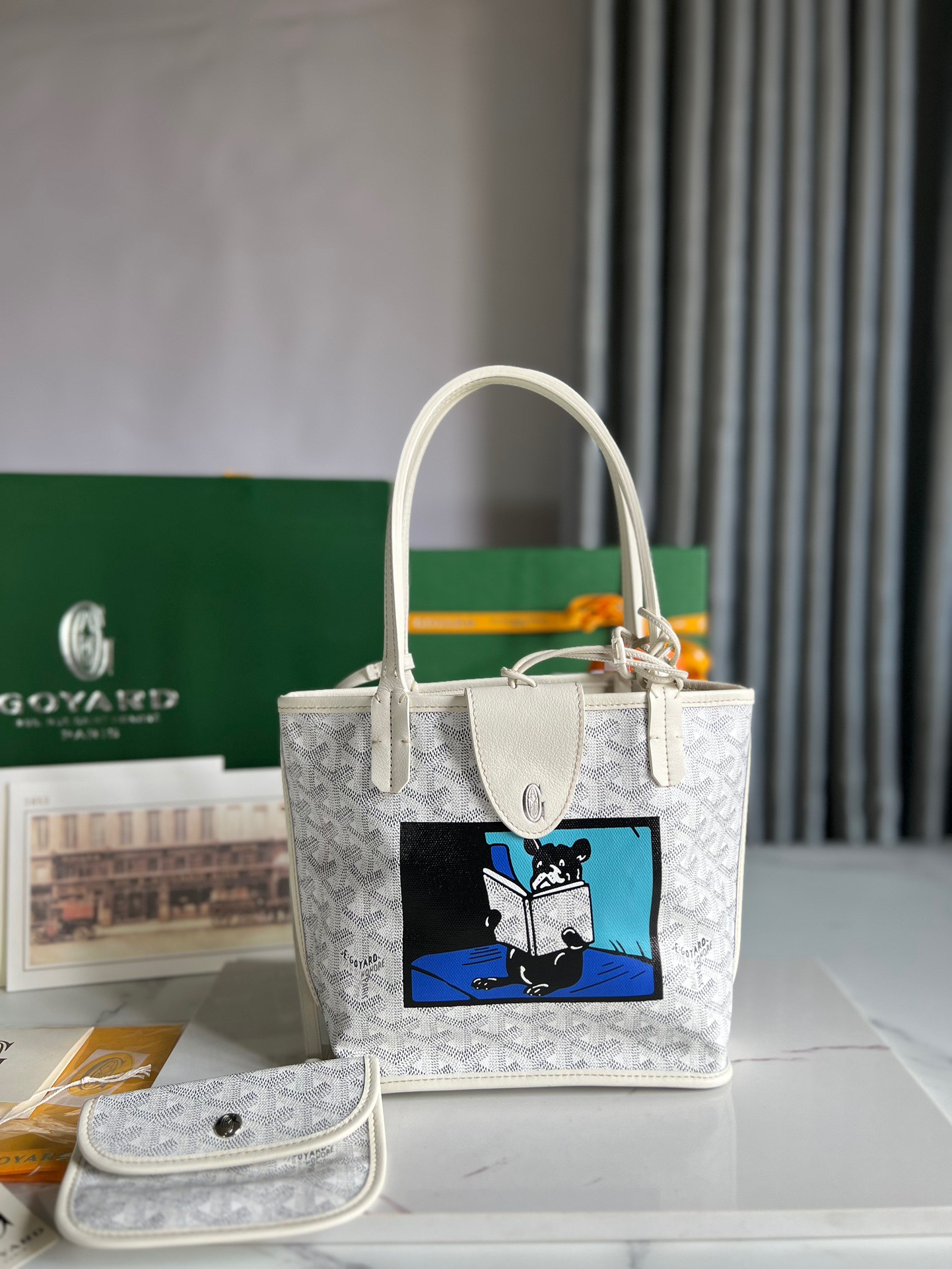 고야드 Goyard Anjou MINI 토트 백