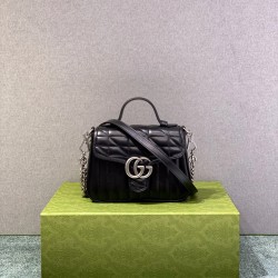 구찌 Gucci 583571 Marmont [GG 마몽] 미니 탑 핸들백 21CM