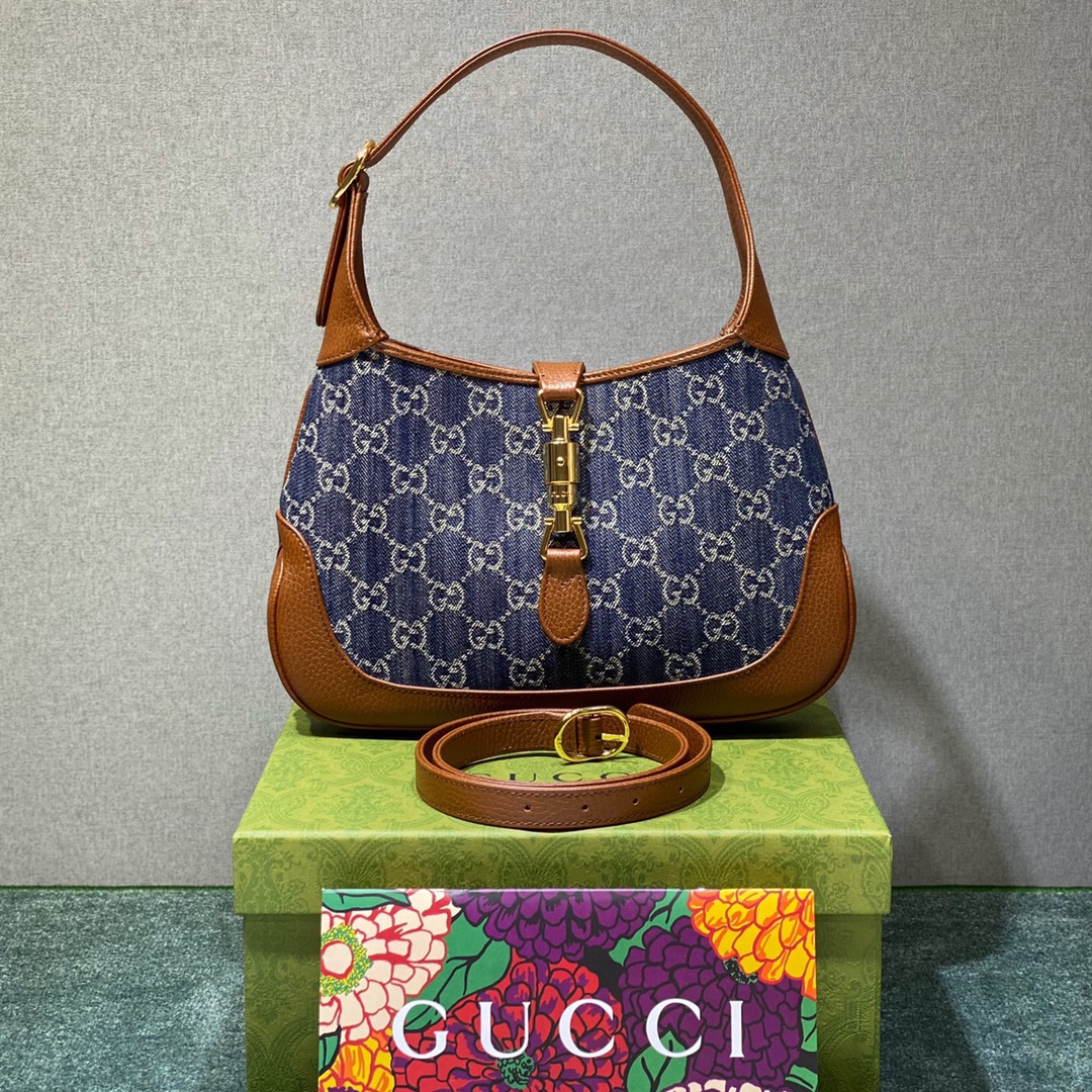 구찌 Gucci 636706 [재키 1961] 스몰 백 27.5CM