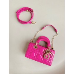 디올 Dior D-Joy bag 탑 핸들백 17.5CM
