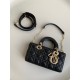 디올 Dior D-Joy bag 탑 핸들백 22.5CM