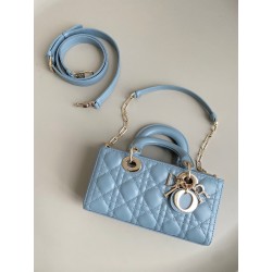 디올 Dior D-Joy bag 탑 핸들백 22.5CM