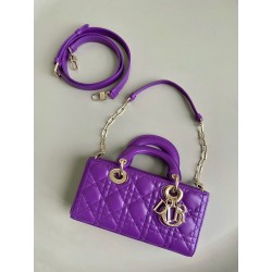 디올 Dior D-Joy bag 탑 핸들백 22.5CM