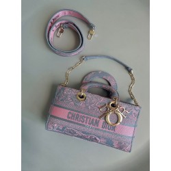 디올 Dior D-Joy bag 탑 핸들백 26CM