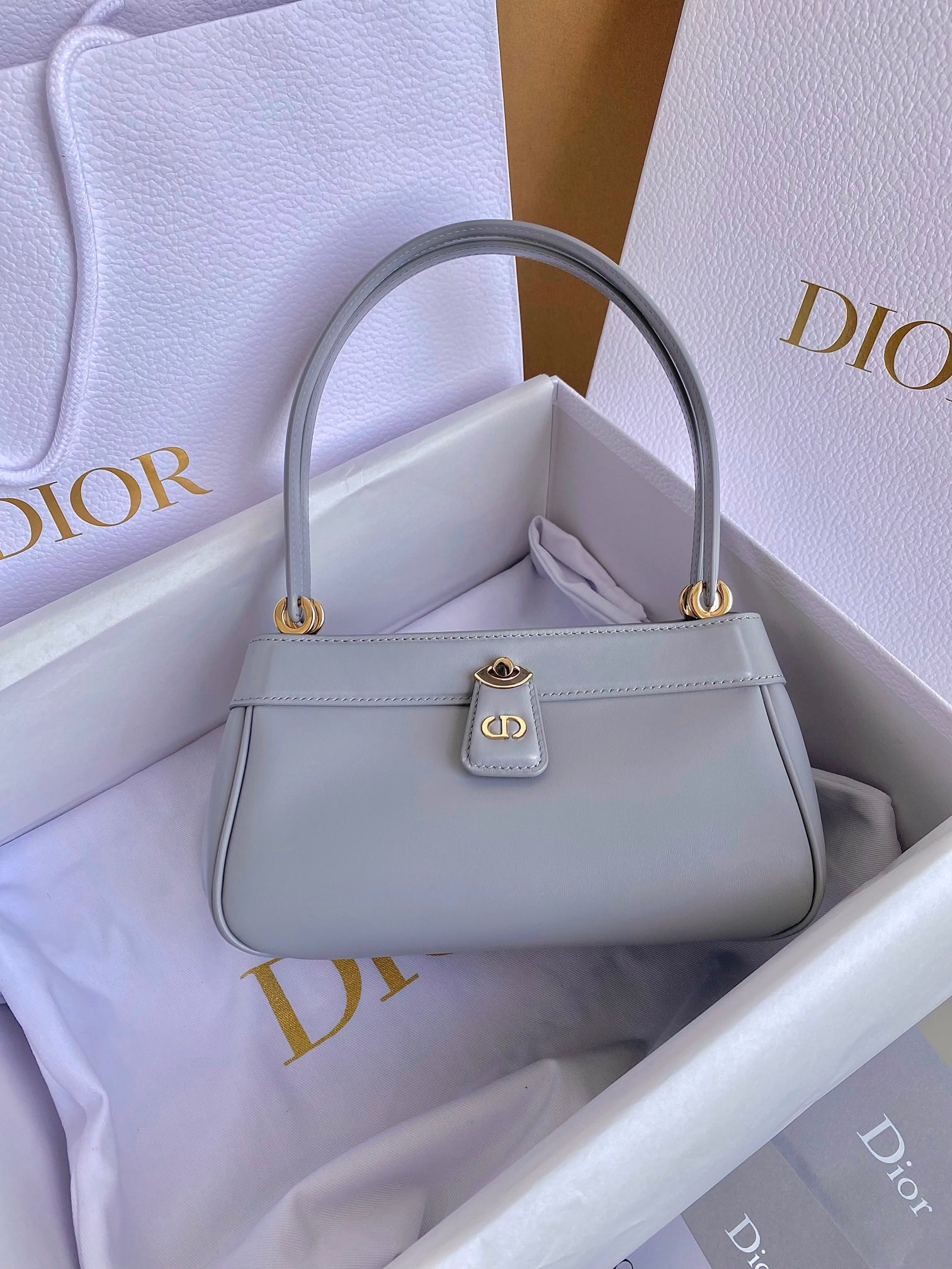 디올 Dior 탑 핸들백 22CM