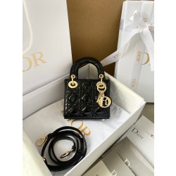 디올 Dior micro lady bag mini 탑 핸들백 12CM