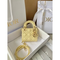 디올 Dior micro lady bag mini 탑 핸들백 12CM