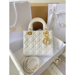 디올 Dior Lady 탑 핸들백 20CM