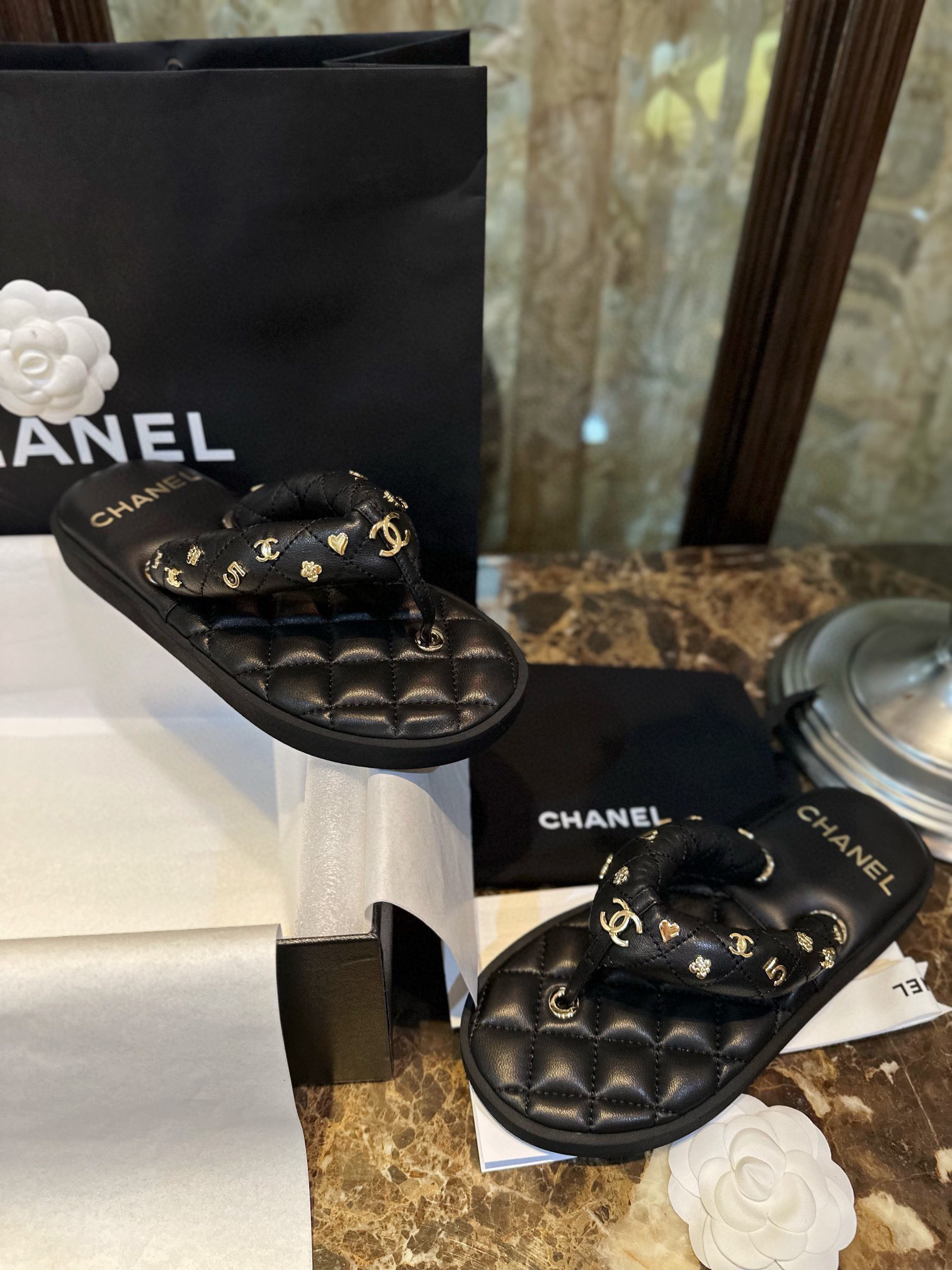 샤넬 CHANEL 실내화