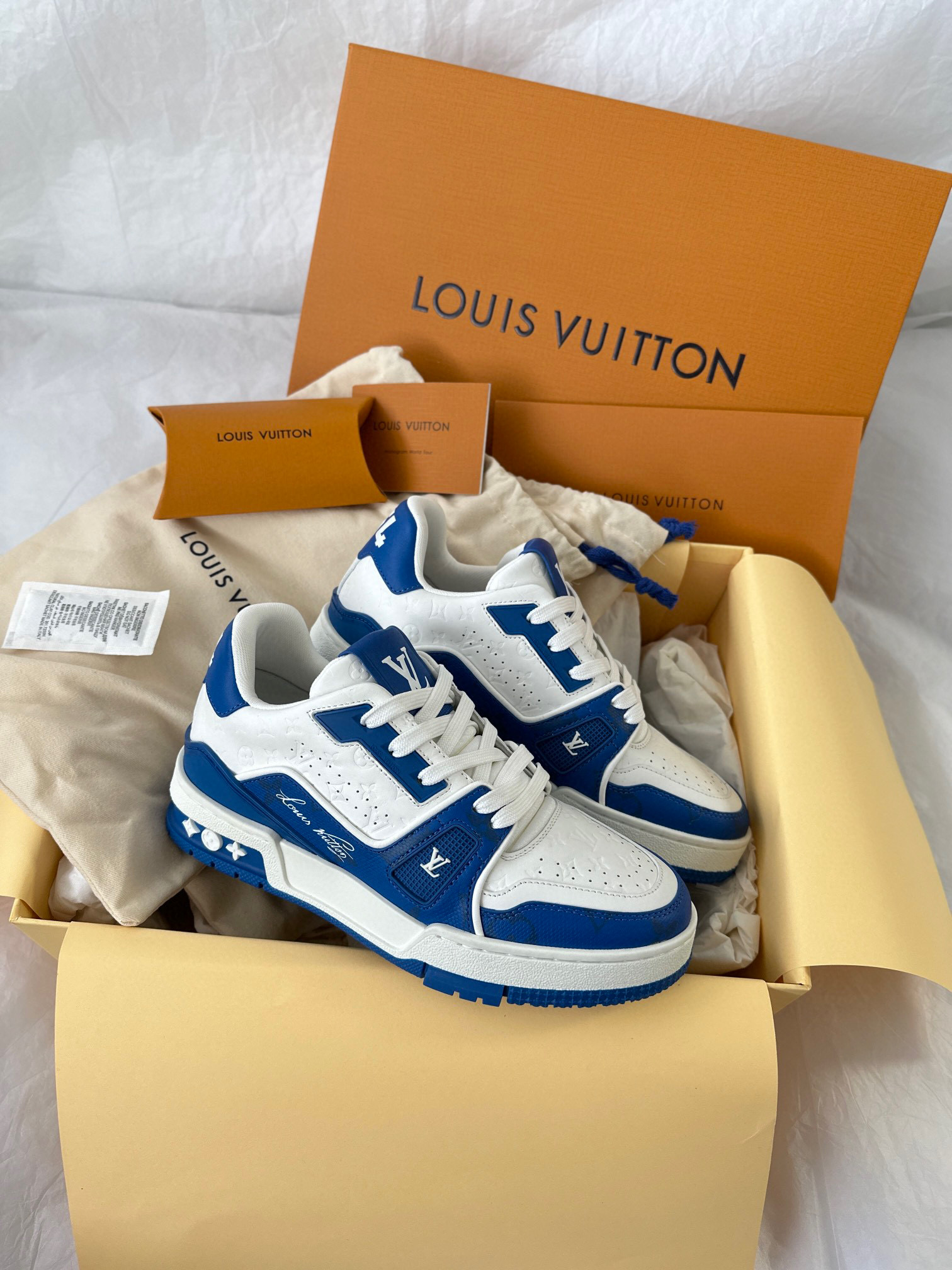 루이비통 Louis Vuitton 트레이너 스니커즈 블랙