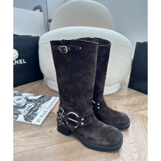 미우 미우 Miu Miu 가죽 부츠