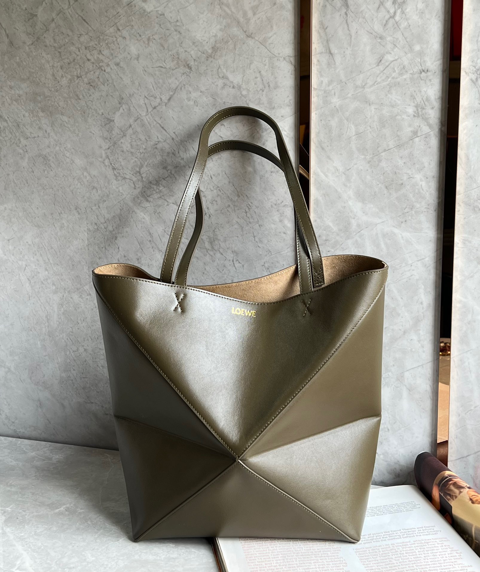 로에베 Loewe puzzle fold tote 토트 백 42CM
