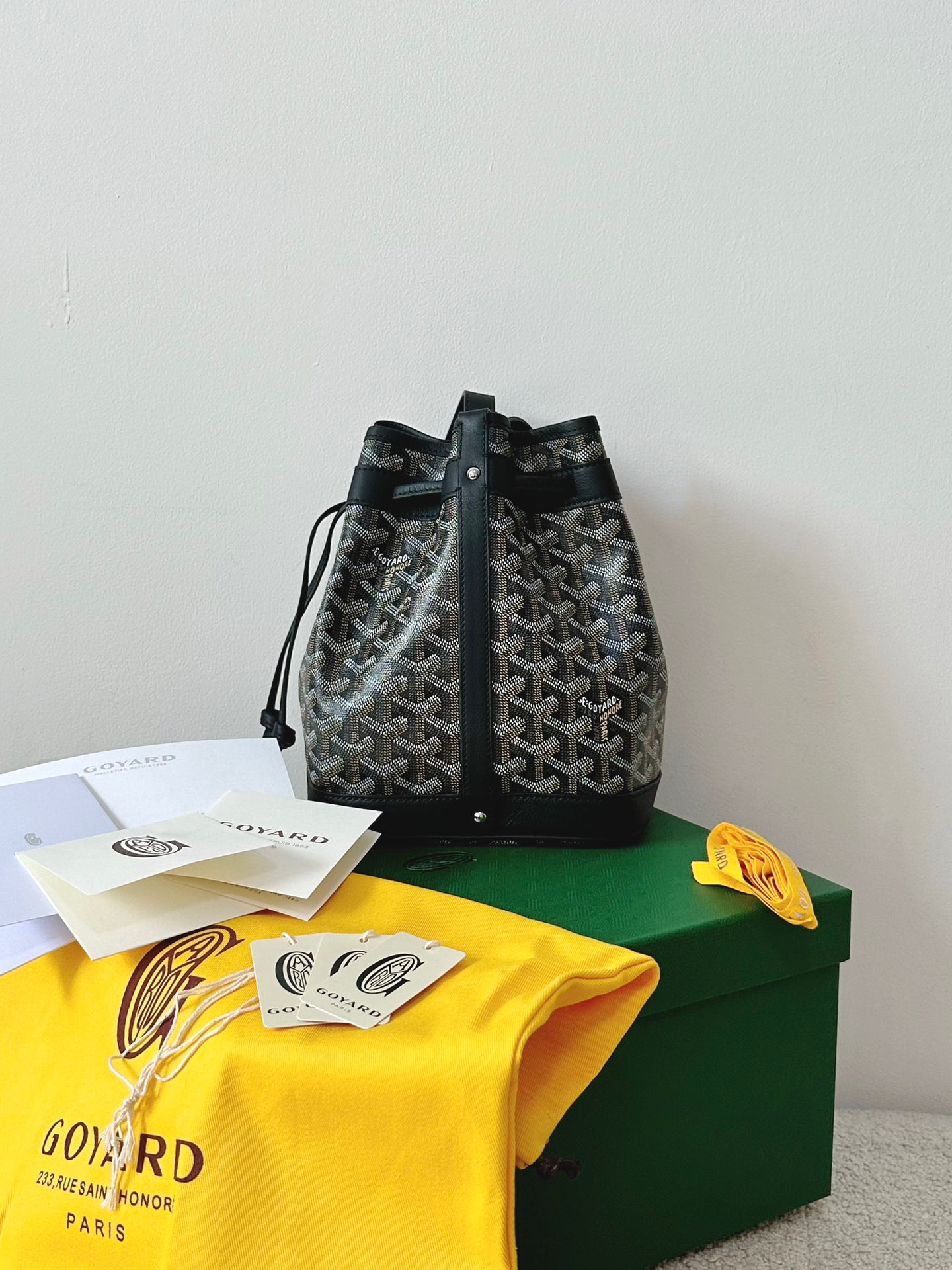 고야드 Goyard Petit flot 버킷 백 23CM