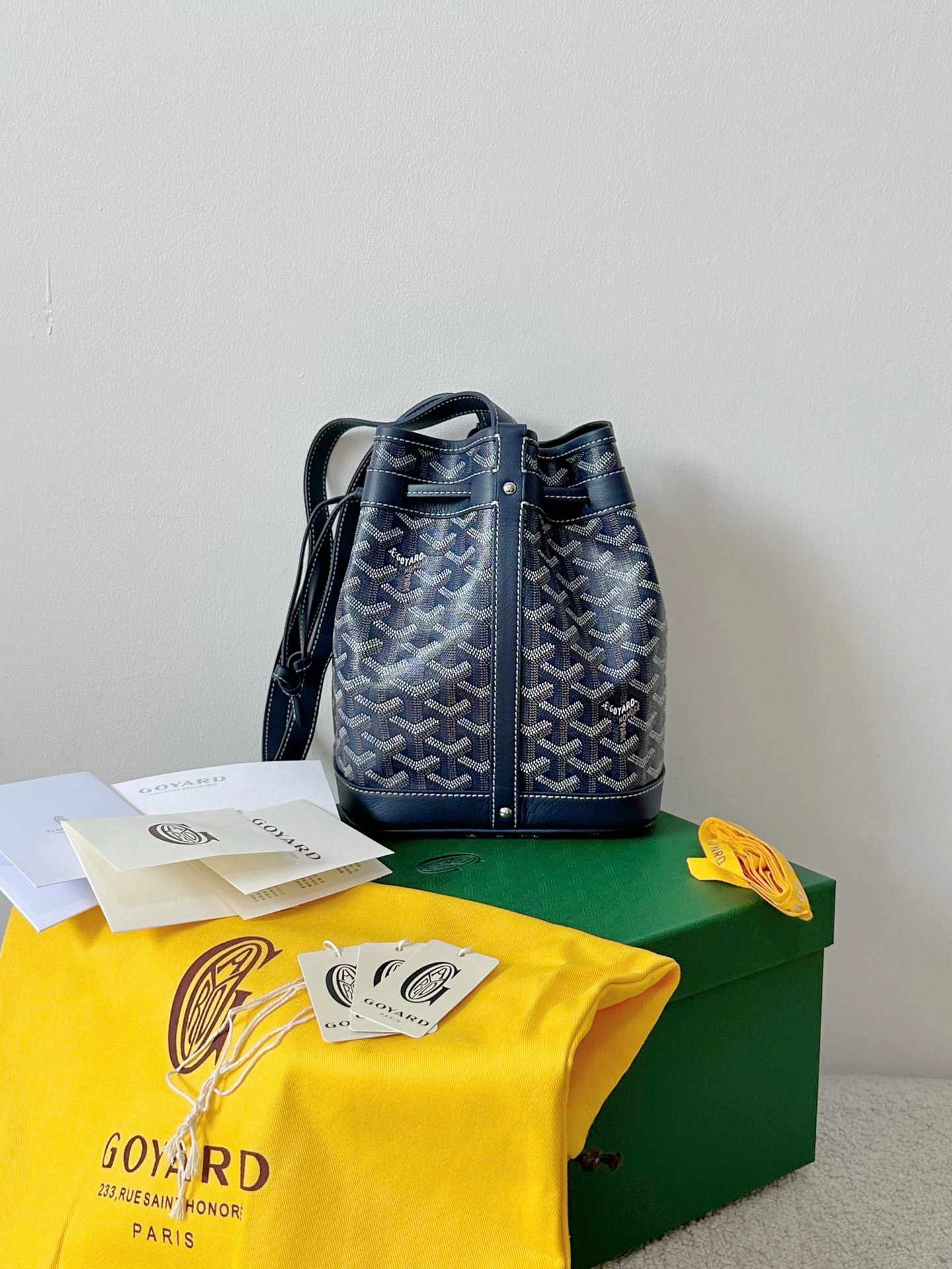 고야드 Goyard Petit flot 버킷 백 23CM
