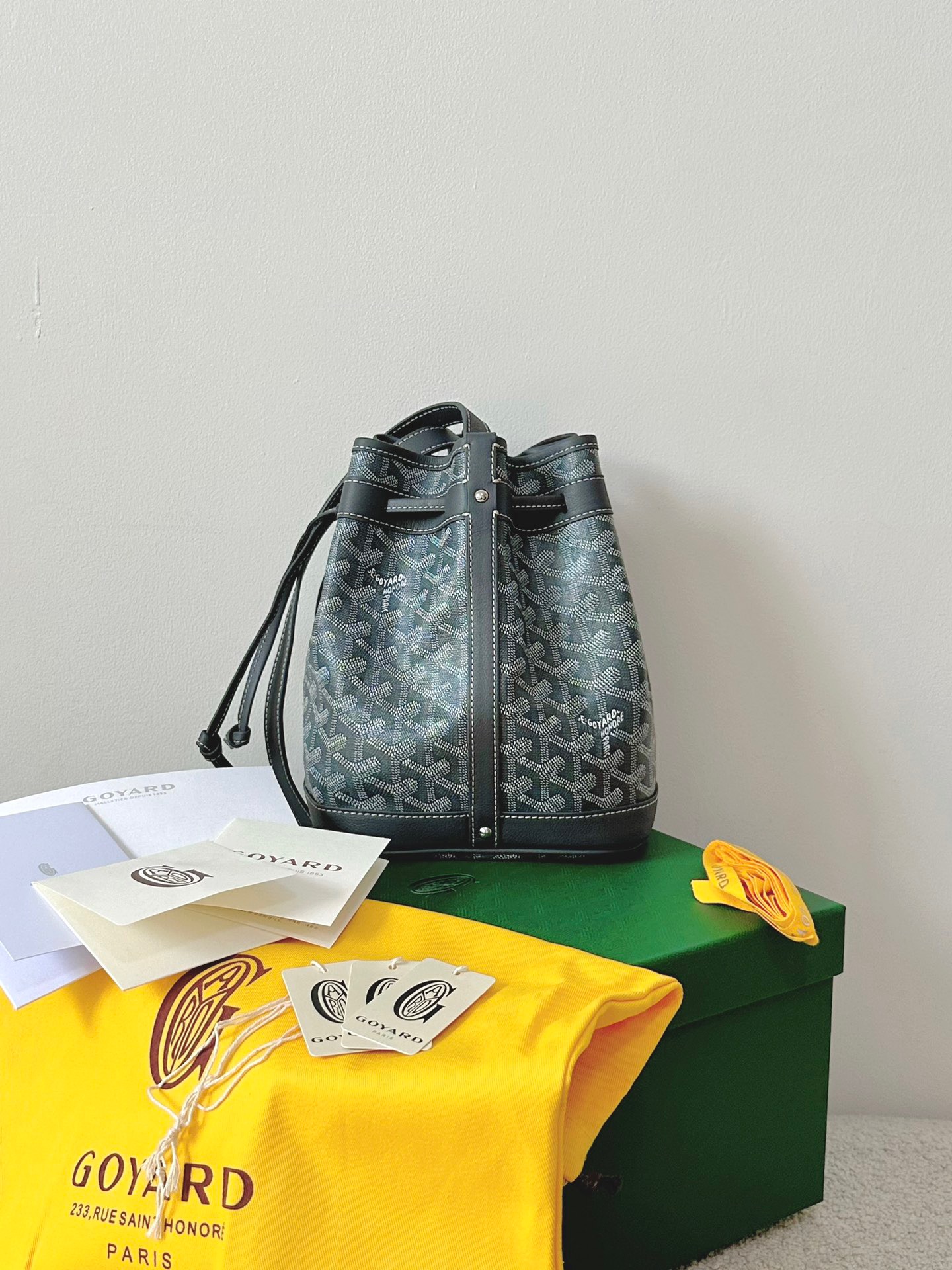 고야드 Goyard Petit flot 버킷 백 23CM