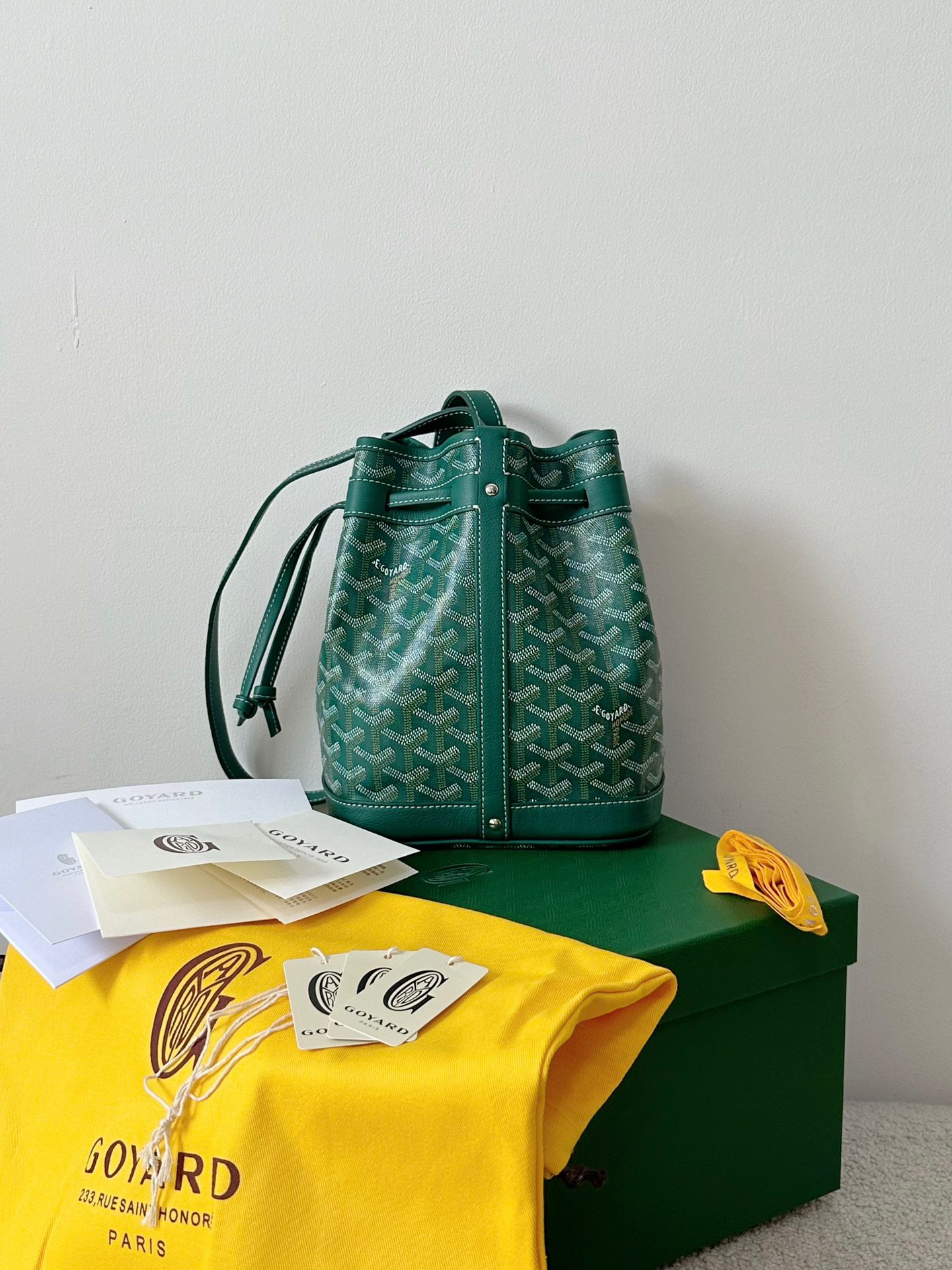 고야드 Goyard Petit flot 버킷 백 23CM