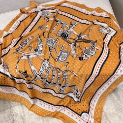 에르메스 Hermes 숄 Harnais de Cour Bandana 140x140cm