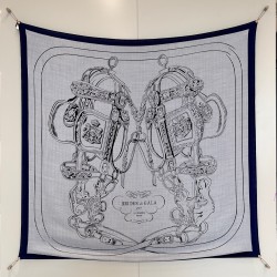 에르메스 Hermes 숄 Brides de Gala Applique Pique 140x140cm