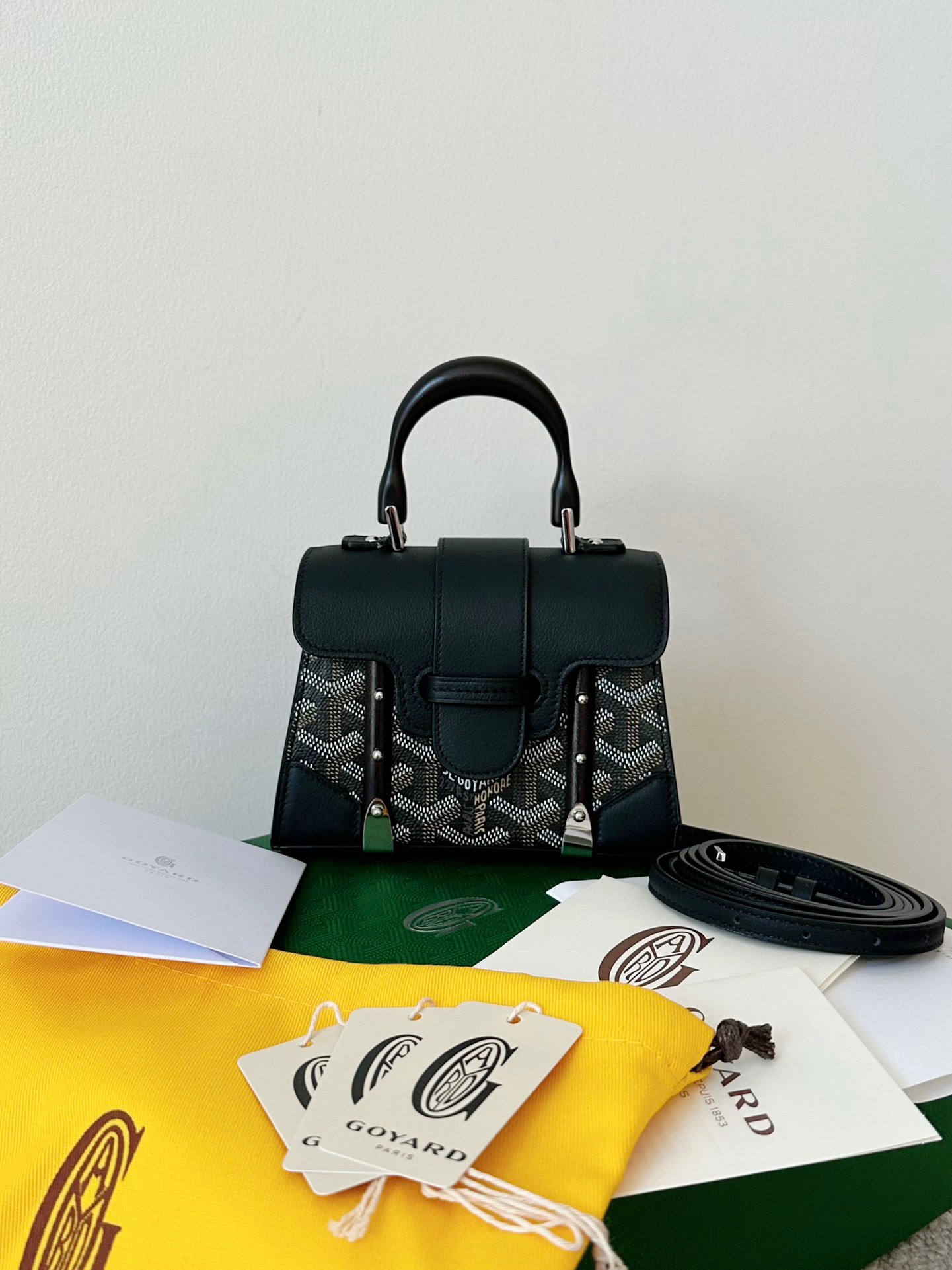 고야드 Goyard Saigon nano 탑 핸들백 14.5CM