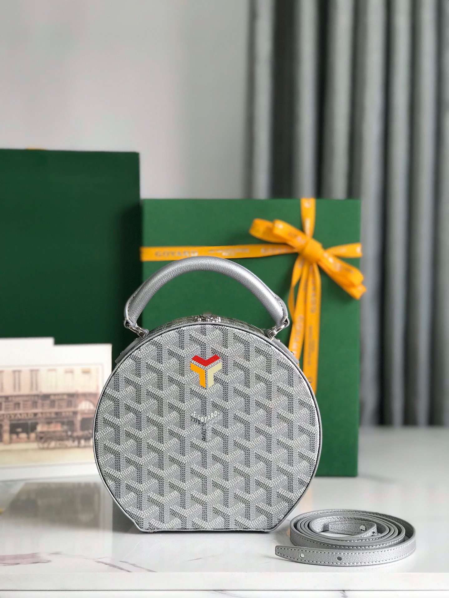 고야드 Goyard Alto 탑 핸들백 18CM