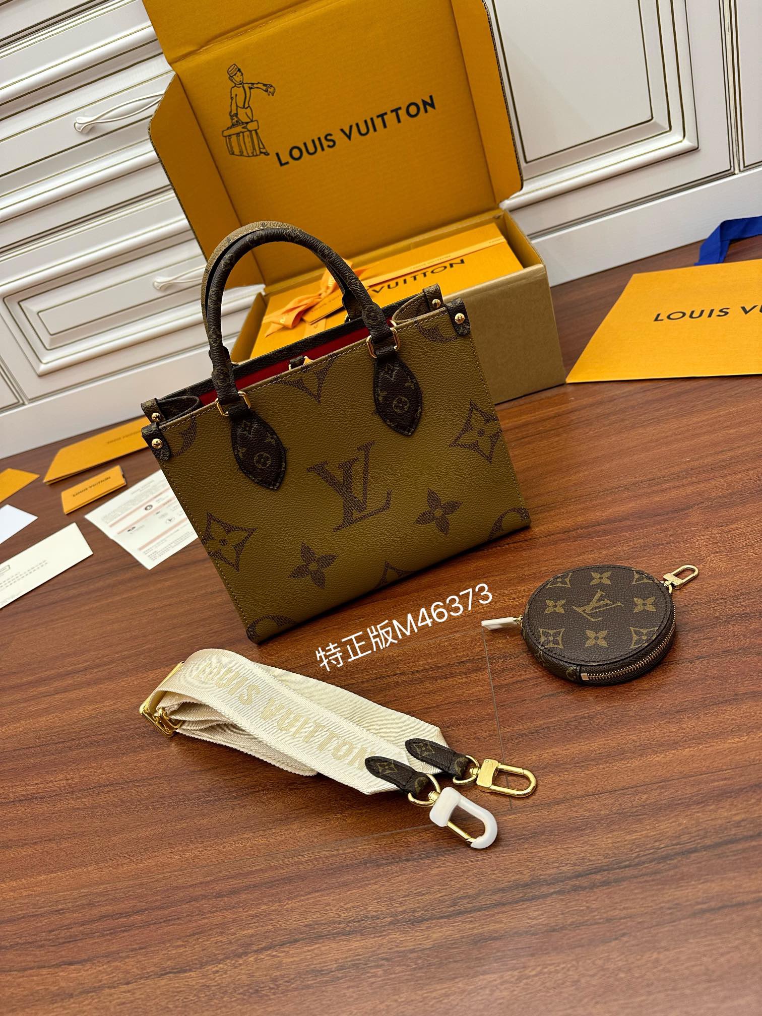 루이비통 Louis Vuitton M46373 토트 백 25CM