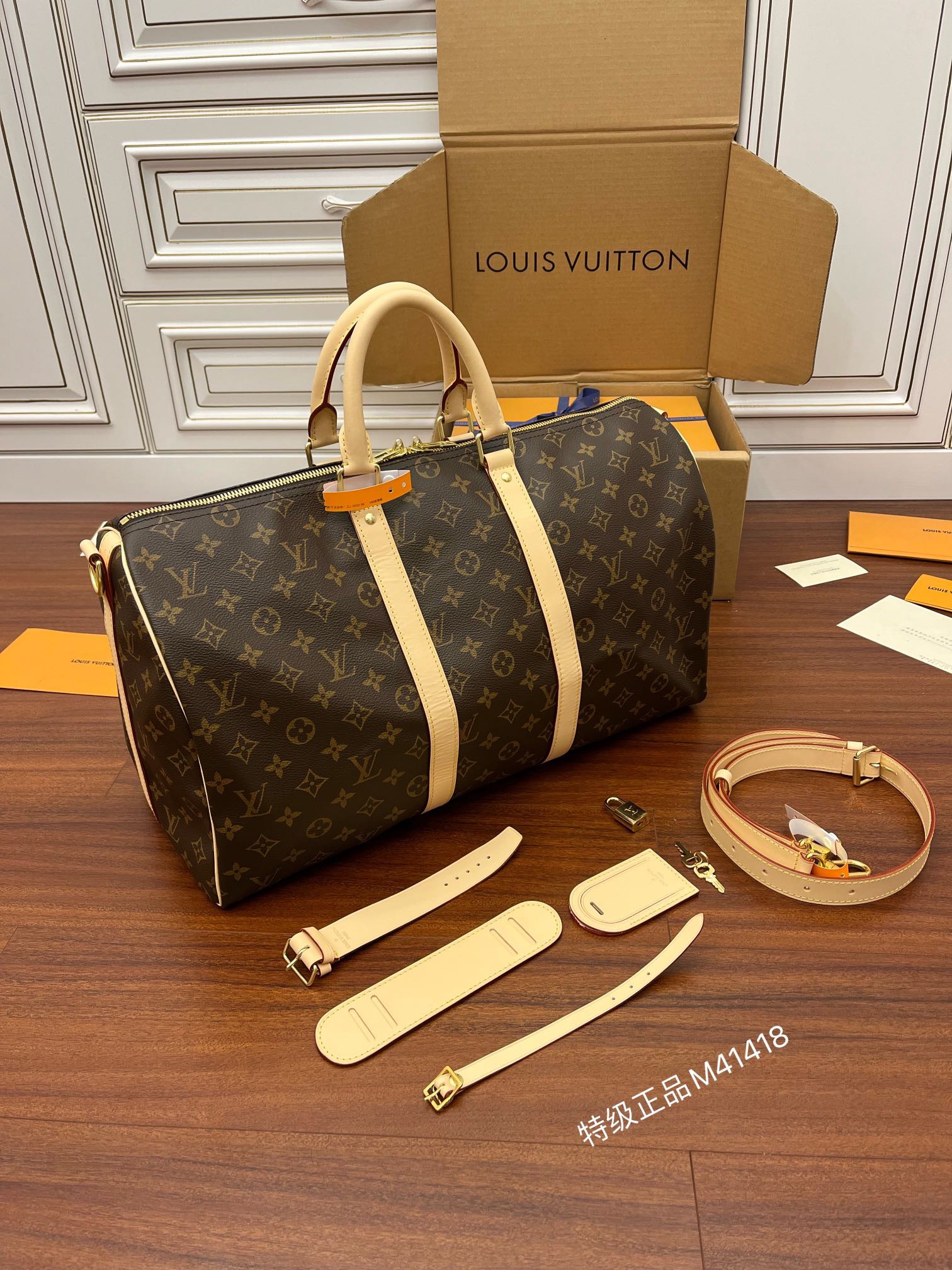 루이비통 Louis Vuitton 41418 여행 가방 45CM