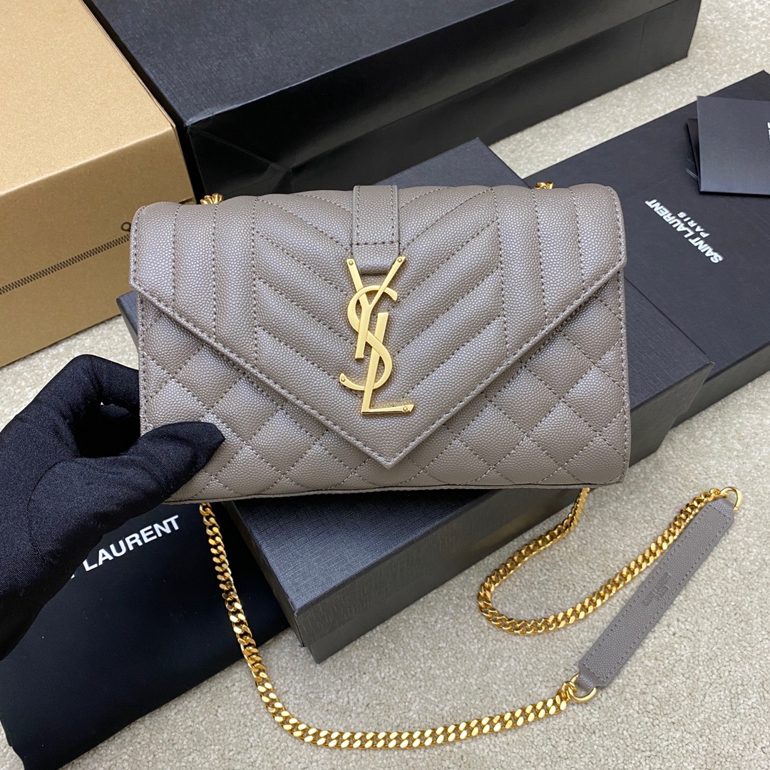 생로랑 Saint laurent/YSL 600915 Envelope Small Bag 21CM