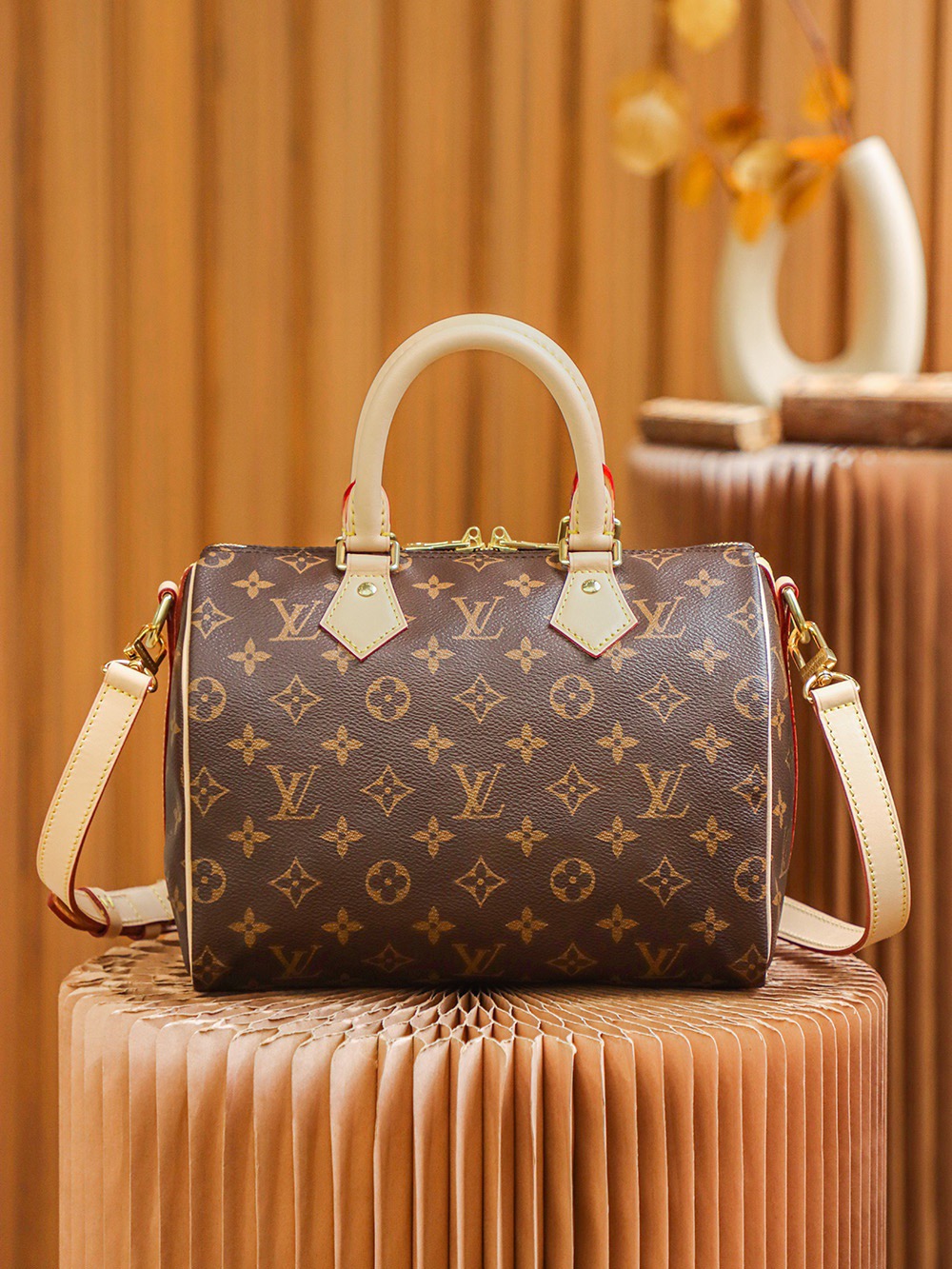루이비통 Louis Vuitton 41113 탑 핸들백 25CM